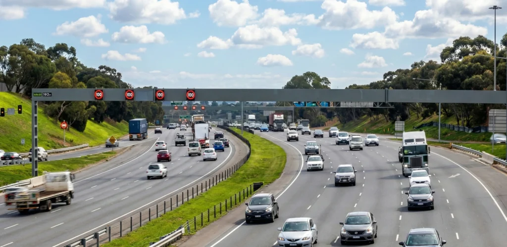 Monash Freeway Upgrade Gantries