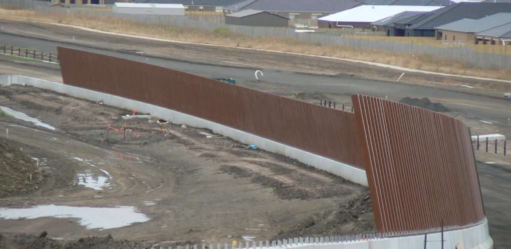 Geelong Bypass Noise Walls