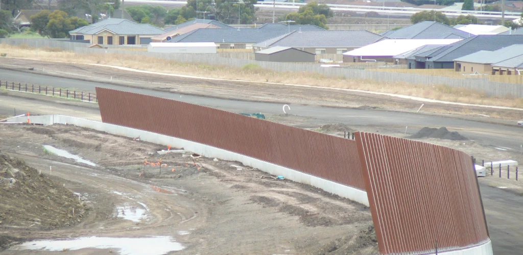 Geelong Bypass Noise Walls