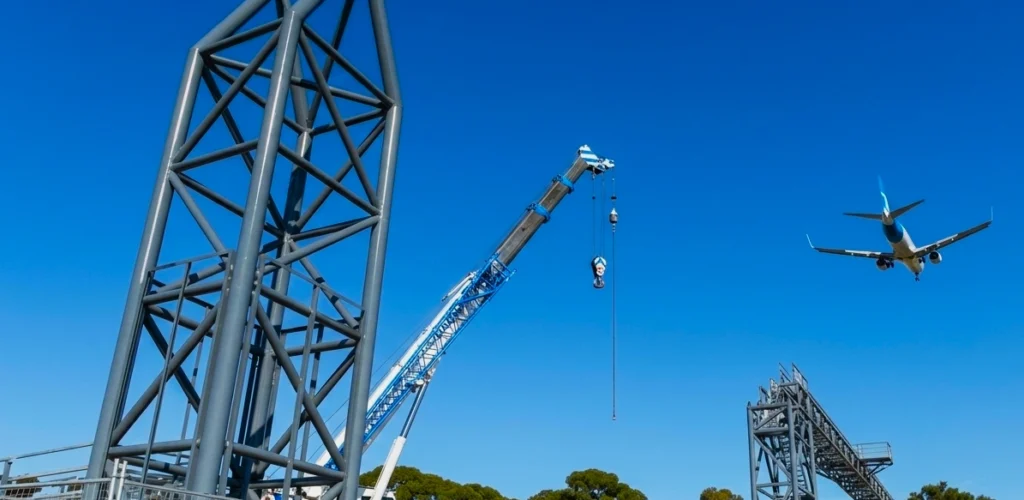 Melbourne Airport HIAL Gantry