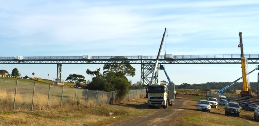 Melbourne Airport HIAL Gantry